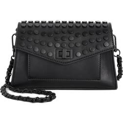 Steve Madden Aidan Battery Stud Flap Crossbody