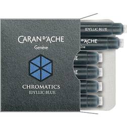 Caran d’Ache Chromatics Ink Cartridge 6-Pack Delicate Green