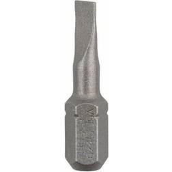 Bosch Extra Hard Screwdriver Bit flat 0.6 x 4.5 25 mm 25 pcs