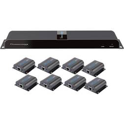 Techly Extender Splitter HDMI 1x8