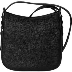 Decadent Poppy Small Hobo Bag, Black