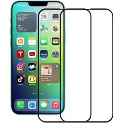 Tempered Glass Screen Protector for iPhone 14 Plus 2-Pack