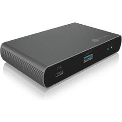 RaidSonic Technology ICY BOX IB-HUB801-TB4 Thunderbolt 4 Mini Dock 5 in 1 per 2 Monitor