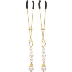 Taboom Tweezers with Pearls Gold