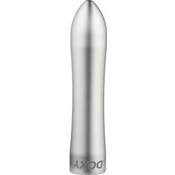 Doxy Silver Bullet-Vibrator Silber