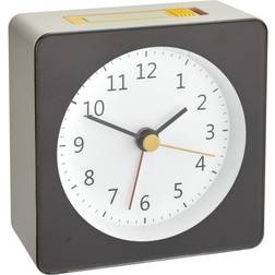 TFA Dostmann 60.1031.10 Quartz Alarm clock Grey, Yellow Alarm times 1