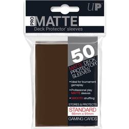 Ultra Pro 50 lommer PROMatte: Brown (Brune) (Høj kvalitet) NonGlare Professional Sleeves #84189