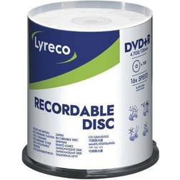 Lyreco DVD R 4,7GB 100-Pack
