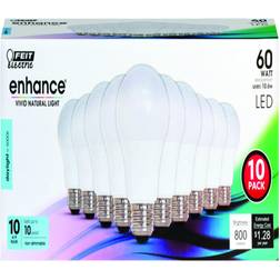 Feit Electric 60W A19 5000K General Purpose LED Bulb 10pk