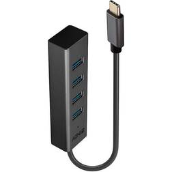 Lindy 4 Port USB 3.2 Gen 1 Type C Hub