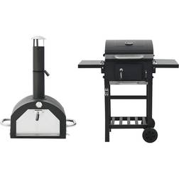 Be Basic 3-in-1 Outdoor Pizzaofen and Grill Schwarz