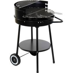 Dkd Home Decor Coal Barbecue with Wheels Metal 59