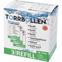 Torrbollen Refill 3-pak Med Duft 3 x 450 g
