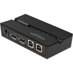 DeLock USB-växel 2 2.0