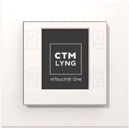 mTouch One, 1P, Termostat og regulator, hvid (RAL9003)