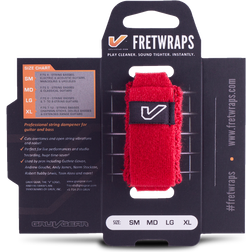 Gruvgear FretWraps Small Fire Red