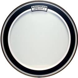 Aquarian Superkick II Clear Bass Drumhead 22 inch