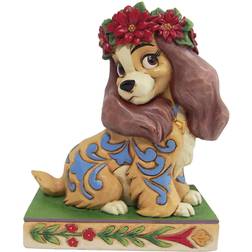 Lady Christmas Figurine