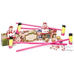 Professor Puzzle Alice in Wonderland Queen of Hearts Flamingo Croquet