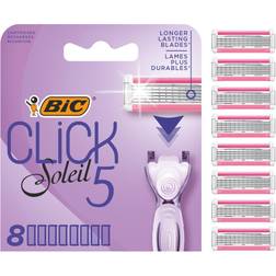 Bic Click Soleil 5 8-pack