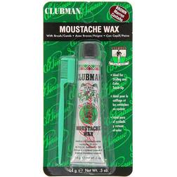 Clubman Moustache Wax Brun