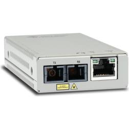 Allied Telesis AT-MMC200/SC-960 mediakonverterare för nätverk 100 Mbit/s 1310 nm Flerläge Grå