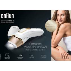 Braun IPL PL5147 WHT/GOLD epilator