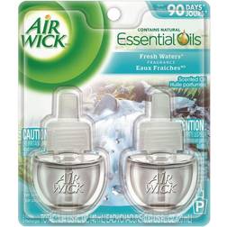 Air Wick Scented Oils, Fresh Waters, 2/Pack (6233879717) Transparent