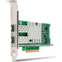 HP Intel X710-DA2 Adaptateur réseau PCIe 3.0 x8 10 Gigabit SFP x 2 pour Workstation Z2 G4, Z2 G5, Z4 G4, Z6 G4, Z8 G4