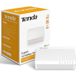 Tenda 5-Port Fast Ethernet Switch Non Gestito Bianco