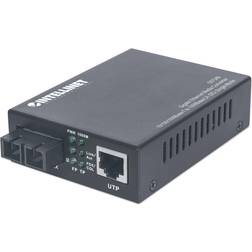 Intellinet 507349 Gigabit Ethernet Single Mode Media Converter-10/100/1000Base