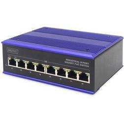 Digitus Industrial 8-Port PoE Switch