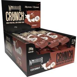 Warrior Crunch Protein Bar Milk Chocolate Coconut 64g 12 stk