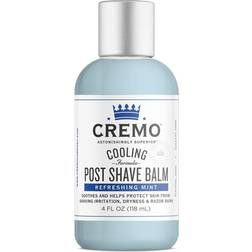 Cremo Cooling Formula Post Shave Balm, Refreshing Mint, 118ml