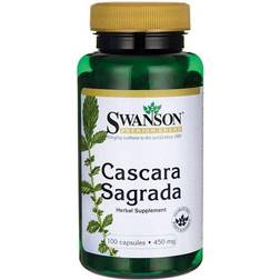 Swanson Cascara Sagrada 450mg 100 Caps 100 pcs