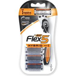 Bic Flex 5 Hybrid Razors 3 ct False