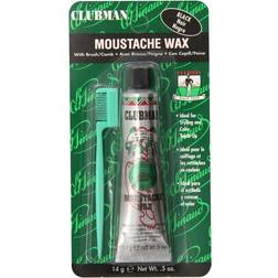 Clubman Moustache Wax Svart