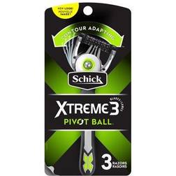 Schick Xtreme 3 Pivot Ball Razor 3-pack