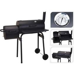 "Kolgrill med lock hjul 112 112 cm"