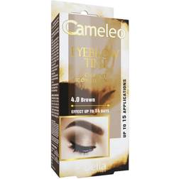 Delia Cosmetics Cameleo tinte cremoso profesional para cejas sin amoníaco tono 4.0 Brown 15 ml