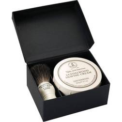 Taylor of Old Bond Street Pure Badger and Sandalwood Shaving Cream Set