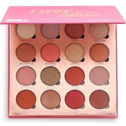 Makeup Obsession Love Is My Drug Eyeshadow Palette