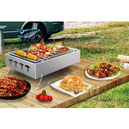 OutSunny Folding Charcoal BBQ Grill