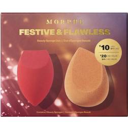 Morphe Holiday Collection Festive & Flawless Beauty Sponge Duo Esponjas de maquillaje 1 pieces 1 UN