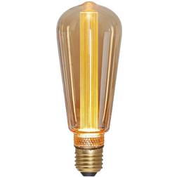 Star Trading LED-Lampa Classic Lyktlampa Amber, E27 1700K 100lm 2W(10W)