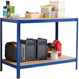 Neo Blue Metal Garage Workbench