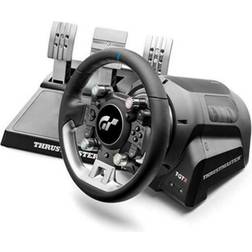 Thrustmaster T-GT II Racing Wheel with Set of 3 Pedals PS5/PS4/PC (Black)