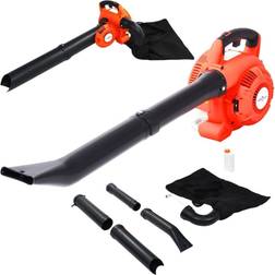 vidaXL 3-in-1 Petrol Leaf Blower 26 cc Orange