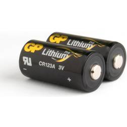 GP Batteries CR123A Camera battery CR123A Lithium 1400 mAh 3 V 2 pc(s)