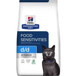 Hill's Prescription Diet d/d Food Sensitivities Anatra e Piselli per Gatti - 3 kg